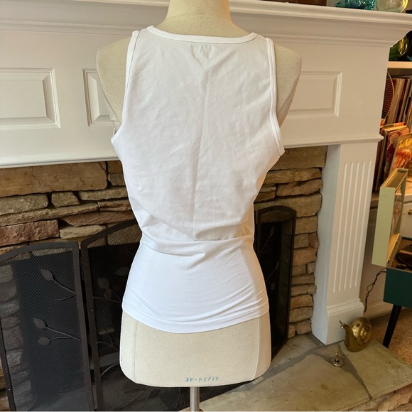 SPANX cotton control under shirt white tank top size large - Picture 3 of 4
